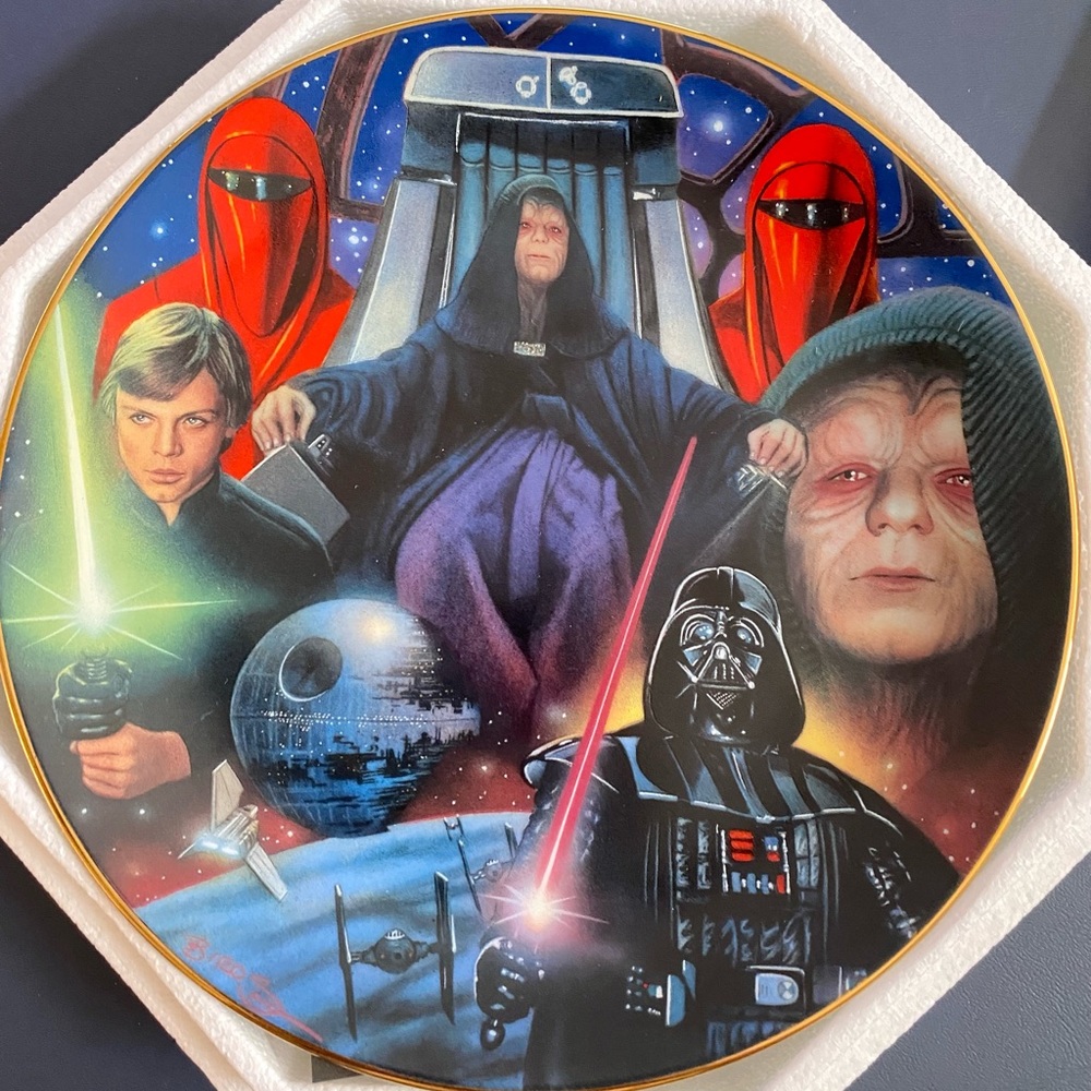 Hamilton Collection Star Wars collectors plate